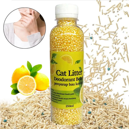Cat Litter Deodorizer Air Purifier Cat Litter Box Odor Eliminate Urine Deodorizer for Most Types of Litter Kitty Home Room Pets