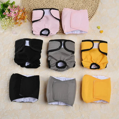 Washable Dog Diapers – Reusable Sanitary Panties for Dogs