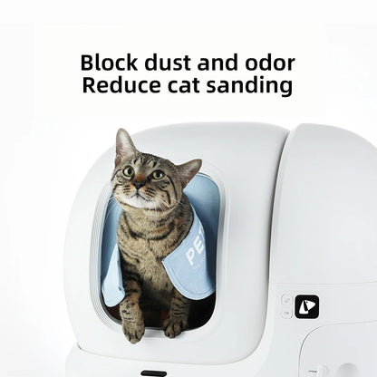Original PETKIT Magnetic Dustproof Curtain Exclusive PURA MAX Self-Cleaning Litter Box Cat Toilet Accessories Gatos Productos