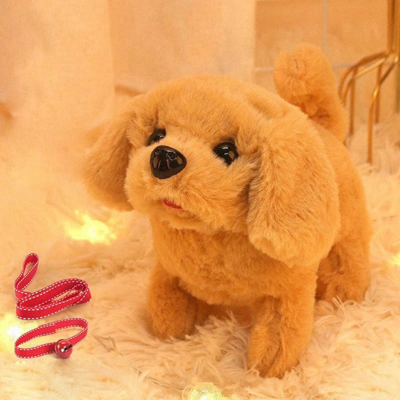 Baby Toy Dog That Walks Barks Tail Wagging Plush Interactive Electronic Pets Puppy Toys For Girls Boys Birthday