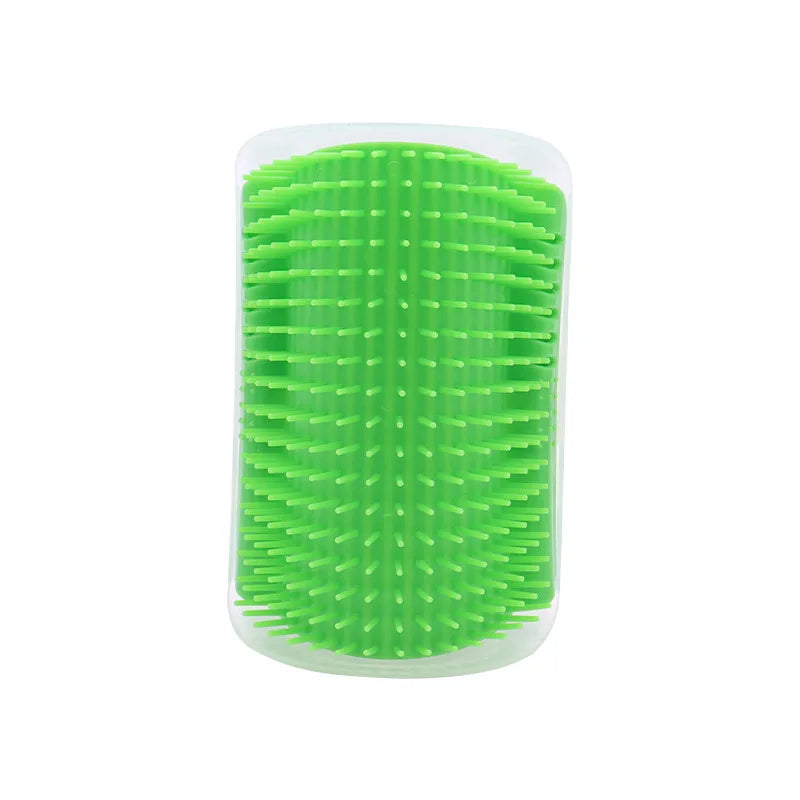 Pet Cat Corner Scrubber Massager Cat Scratching Scratching Scratcher Cat Brush Comb Massage Corner Brush Pet Supplies