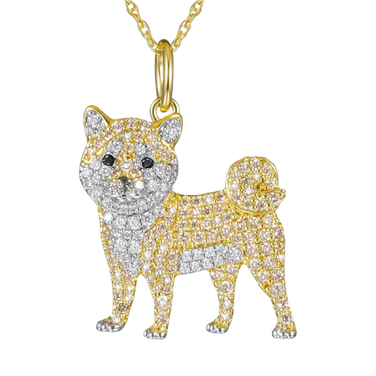 Exquisite and Cute Schnauzer Dog Pendant Necklace for Women Elegant Pet Puppy Jewelry Animal Accessories