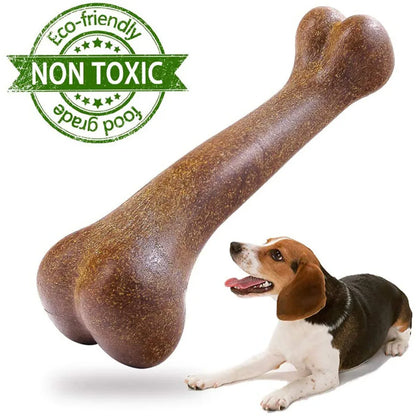 犬用骨噛みおもちゃ ほぼ壊れない天然無毒 噛みつき防止 子犬用おもちゃ 小型・中型・大型犬用 ペット用噛みゲーム デンタル