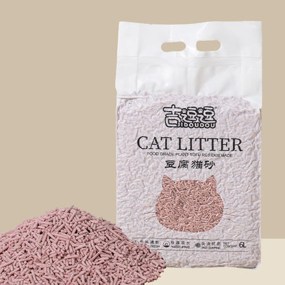 Deodorant tofu cat litter cat toilet cleaning supplies natural cat litter quickly clumping