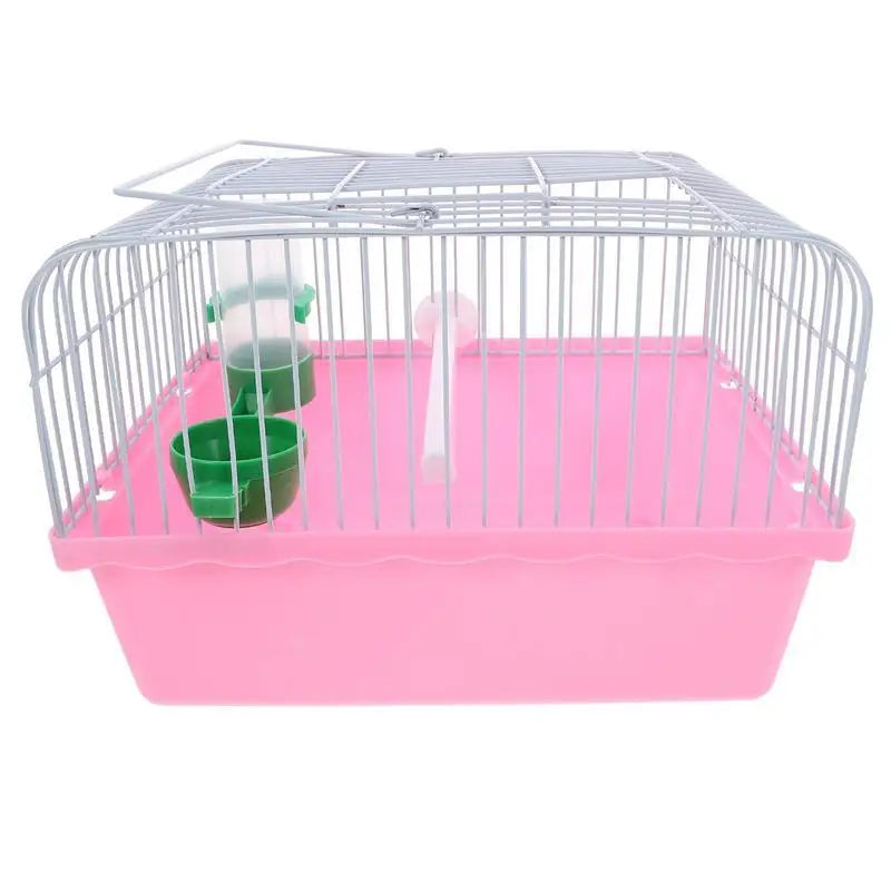 Portable Birdcage Travel Carrier for Parrots Parakeets Conure Small Pet Carrier Cage Handle Foldable Breathable Outdoor Multi