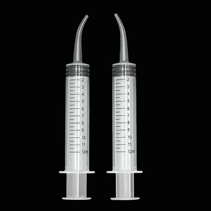 Elbow Syringe Bird Feeding Breast Feeding Medicine Feeder 12ml Plastic Syringe Needleless Syringe Pigeon Feeding