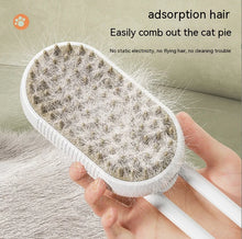 New Pet Spray Comb for Cats and Dogs Pet Electric Spray Hair Removal Comb One Key Spray Anti-Flying Massage Brush, Clean Massage