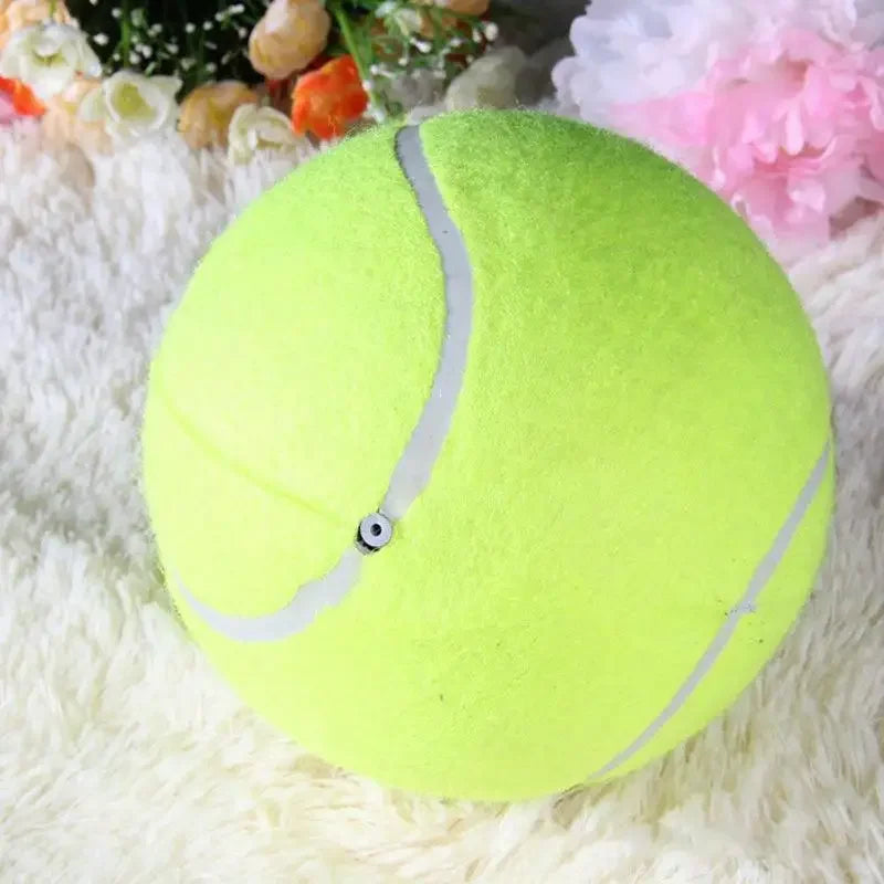 7/8/9.5Inch Dog Tennis Ball Giant Pet Toys for Dog Chewing Toy Signature Mega Jumbo Kids Ball Training Supplies Dropship Plush