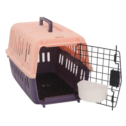 HOOPRT Pet United Airlines Air Box Can Be Shipped Box Cat Out Portable Car Dog Crate Small Dog Air Transportation Cat Cage