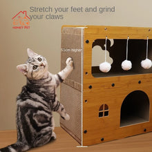 HONEY PET Cat Scratching Board Wear-resistant Scratch-resistant Cat Claw Board Four Seasons Universal Cat House Sofa Cat Toys