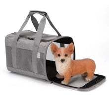 One Shoulder Polyester Pet Carrier Bag Breathable Mesh Simple Design Pet Bag Portable Handbag Style Pet Backpack Outdoor Travel