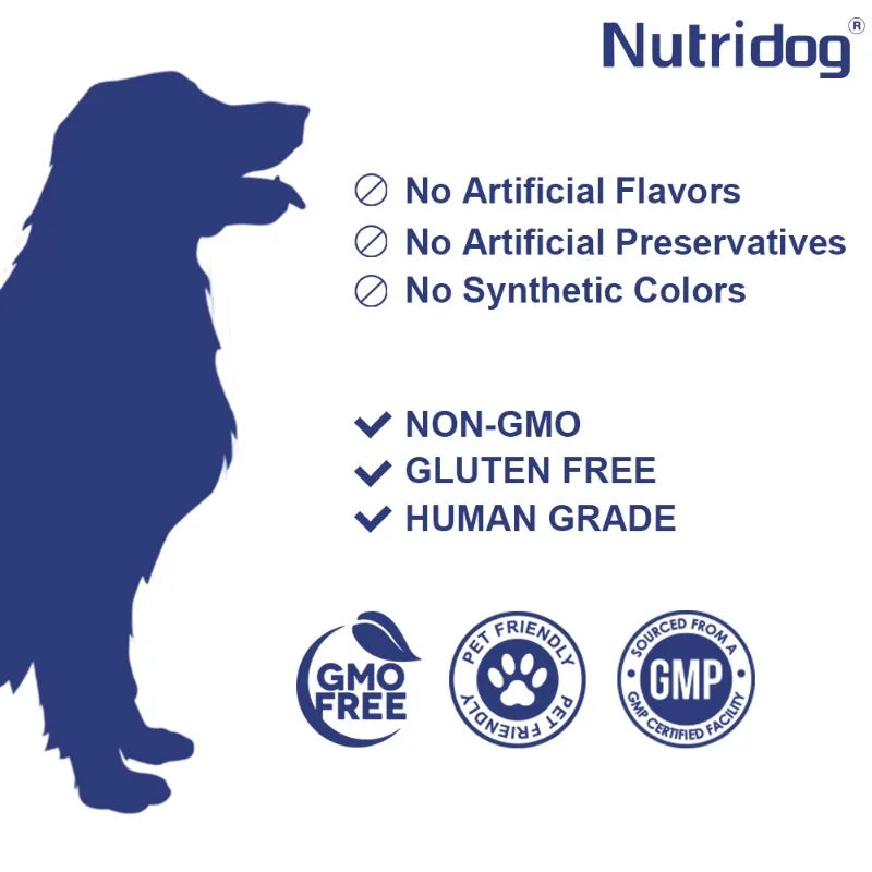 Liver Support Chews for Dogs With Milk Thistle & Curcumin - Liver Detox, Kidney & Hepatic Support -Chicken Flavor 120 Soft Chews