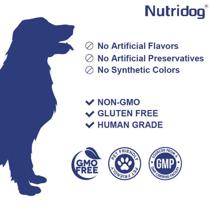 Liver Support Chews for Dogs With Milk Thistle & Curcumin - Liver Detox, Kidney & Hepatic Support -Chicken Flavor 120 Soft Chews