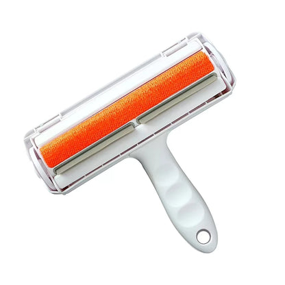 Pet Hair Remover With Washable Double-Sided Drum Adhesive Brush Suitable For Sofa Carpet Clothing And Bedding Hair Removal Tools