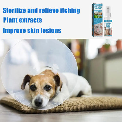 30ml Pets Anti-Itch And Itch Relief Dogs Cat Skin Healthy Care Spray Skin Care Treat Products For Itchy And Sensitive Skin