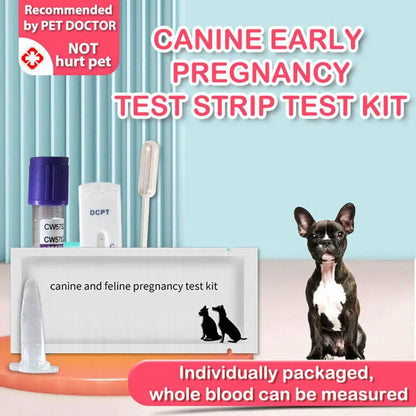 Dog Pregnancy Test Card Dog Pregnancy Test Card Canine Pregnancy Test Pet Pregnancy Test Stick Pet Accessories
