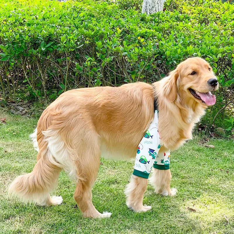 犬用肘プロテクター 肘ブレースパッド 中型犬・大型犬用 犬用膝パッド 衣類関節保護カバー 耐摩耗性 ペット用品