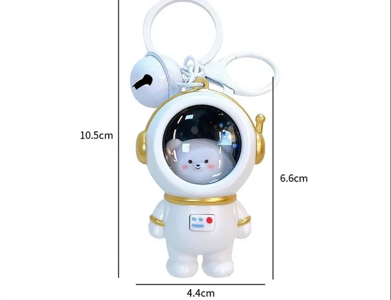 Cute Bear Bag Small Night Light Keychains Kawaii Bags Light Key Chain