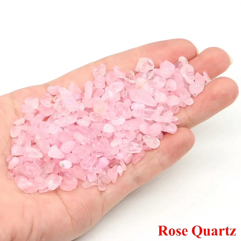 Natural Stones Gravel Crystals Chip Quartz Ore Minerals Reiki Healing Tumbled Agates Specimen Aquarium Fish Tank Home Decoration