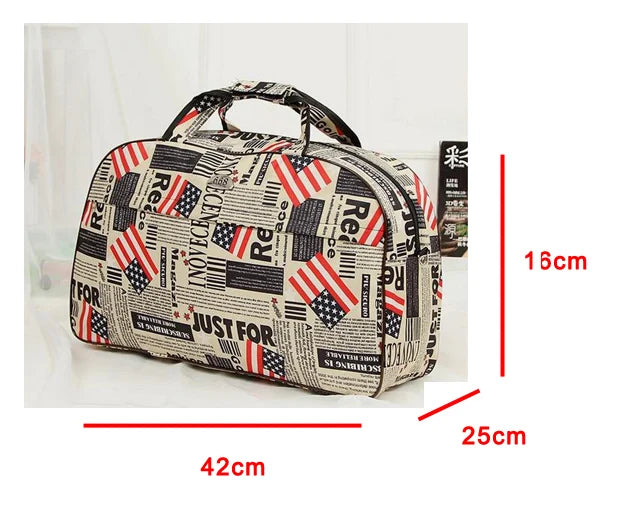 Hot Sale PU Leather Women Travel Duffel Bag for Men Large Capacity Waterproof Travel Bag Design Zipper Multifunction Luggage Bag