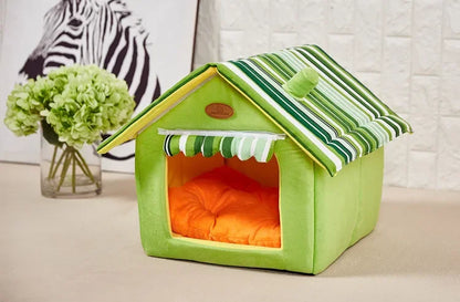 Soft Indoor Pet Tent House for Small to Medium Dogs & Cats