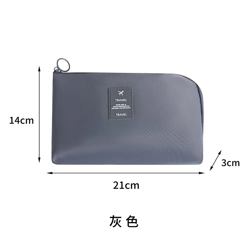 Travel Accessory Cable Bag Portable Digital USB Electronic Organizer Gadget Case Travel Cellphone Charge Mobile Charger Holder