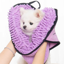 犬と猫のための超吸収性ペットバスタオル - 速乾性