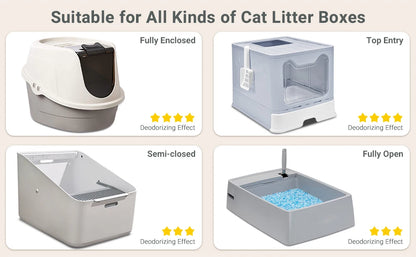 DownyPaws 4000mAh Cat Litter Odor Purifier & Deodorizer