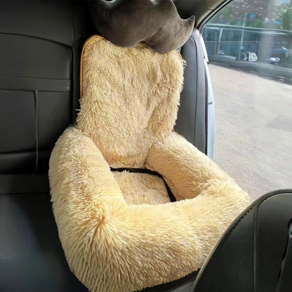 Car Kennel Safety Seat Car Indoor Dual-purpose Kennel Removable Car Pet Pad Travel