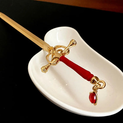 Sword Hairpin Hair Accessories Chinese Hair Sticks Headband Hair Woman Diy Hairstyle Harajuku Vintage Jewelry Bridesmaid Gift