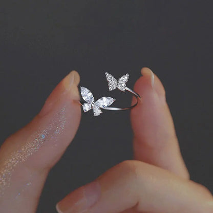 New 2024 Minimalist Thin Rings For Women Wedding Brilliant Cubic Zircon High Quality Versatile Female Finger Ring Jewelry Gifts