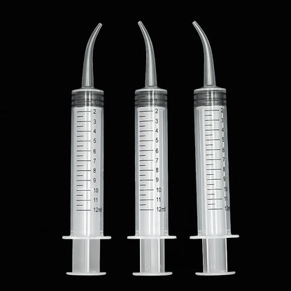 Elbow Syringe Bird Feeding Breast Feeding Medicine Feeder 12ml Plastic Syringe Needleless Syringe Pigeon Feeding