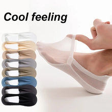 2/5Pair Lot Men Boat Socks Fashion Summer Thin Invisible Sock Breathable Soft Casual Sox High Quality Elastic Mesh Sokken Meias