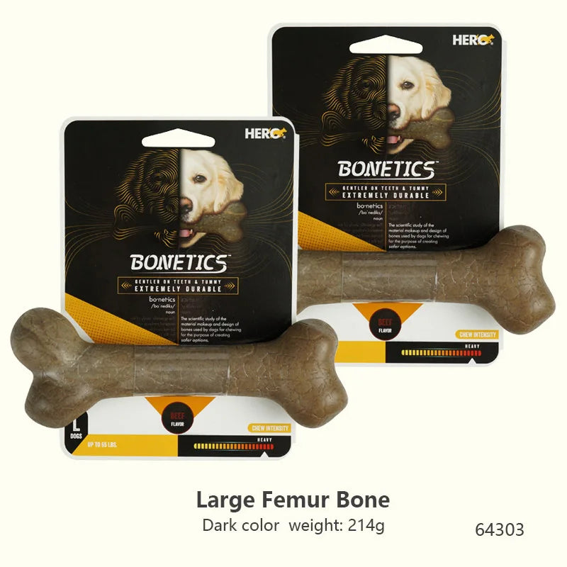 CAITEC Dog Toys Chewing Bone Toy Durable Bite Resistant Great for Tossing and Chasing Suitable for Small to Large Dogs