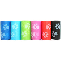 120 rolls Dog Poop Bag Outdoor Cleaning Poop Bag Outdoor Clean Pets Supplies for Dog 15Bags/Roll Refill Garbage Bag Pet Supplies - Pets Home Supplies