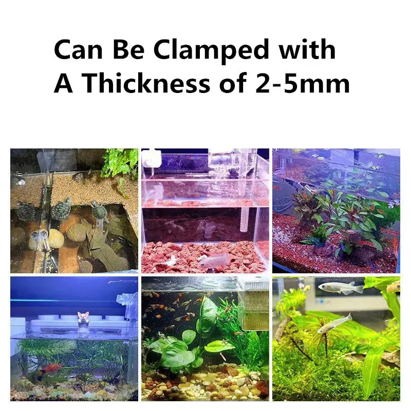 3W 5V USB 水族燈 LED 防水魚缸照明水下魚燈水族箱裝飾植物燈迷你魚缸燈