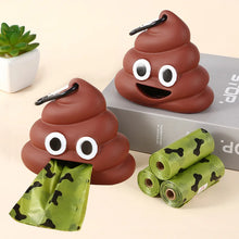 Fecal Shape Dog Poop Bag Dispenser for Outdoor Pet Waste