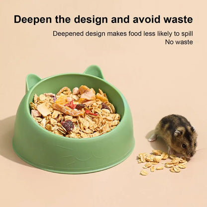 Hamster Feeding Bowl Hamster Food Water Bowl For Rabbit Guinea Pig Small Pets Feeder Dish Pet Food Bowl Supplies
