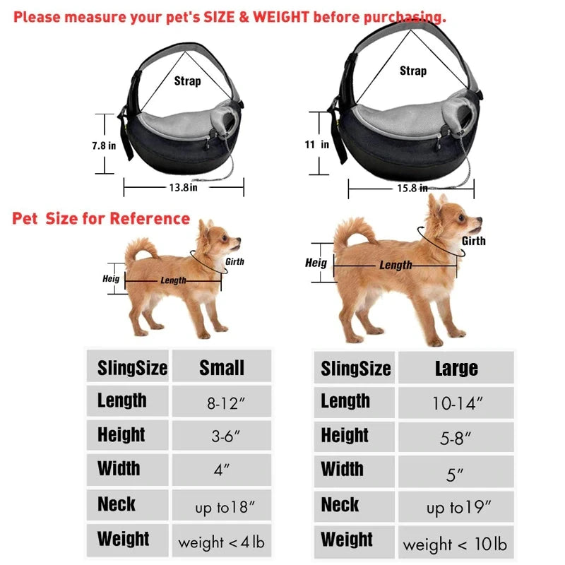 Pet Bag Portable dog Carrier Breathable Outdoor Travel cat Shoulder Bag Comfort Foldable dog carrier pet cat Cross-body Bags