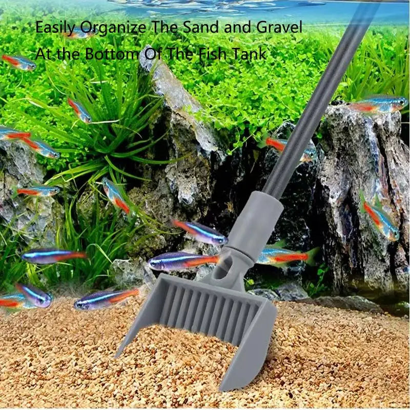 Aquarium Algae Tank Cleaner Set Fish Tanks Cleaning Tools Kit Aquarium Cleaner Fish Tank Net Scraper Sponge Accessories