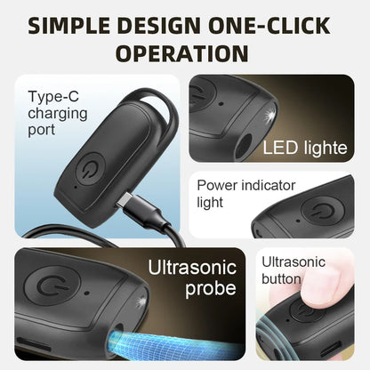 Mini Ultrasonic Dog Repeller Training Dog Stop Barking Smart Portable Outdoor Defense Dogs Anti-barking Training Device