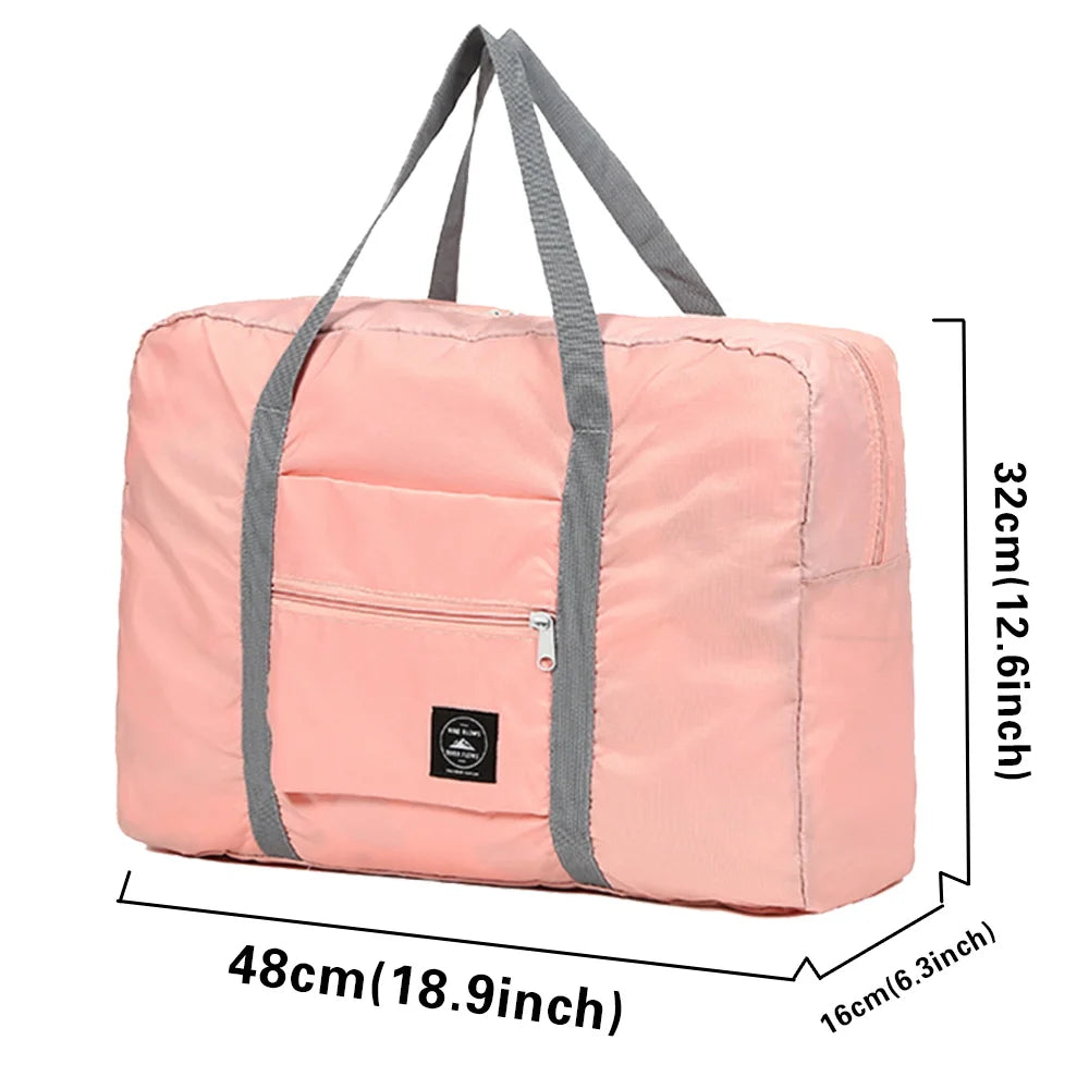 2023 New Nylon Foldable Travel Bags Unisex Large Capacity Bag Luggage Bag Women WaterProof Handbags Men Travel Bags Storage Pack