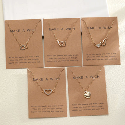 10 Pcs Fashion Butterfly Necklaces For Women Boho Vintage Colorful Simple Pendant Choker Chain 2024 New Jewelry Gifts Wholesale