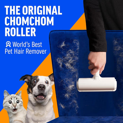 Pet Hair Remover With Washable Double-Sided Drum Adhesive Brush Suitable For Sofa Carpet Clothing And Bedding Hair Removal Tools