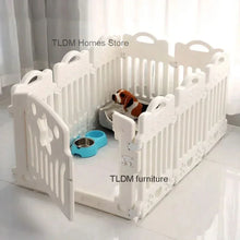 Modern Minimalist Plastic Dog House & Cat Kennel with Toilet