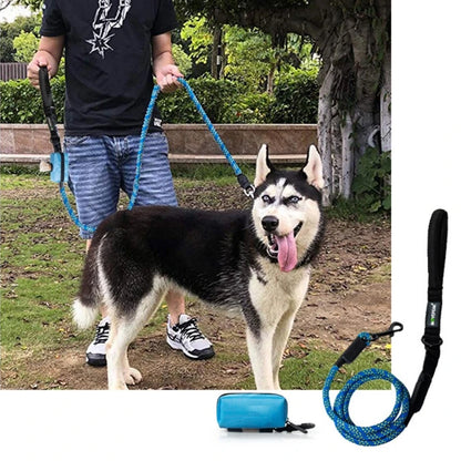 Portable Dog Poop Bag Dispenser Pouch Biodegradable Holder