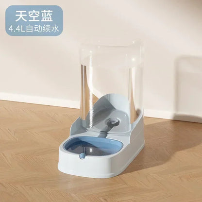 New Pet Cat Large Capacity Water Food Automatic Feeder Drinking Water Supplies Food Container Water Dispenser Dry Wet Separation