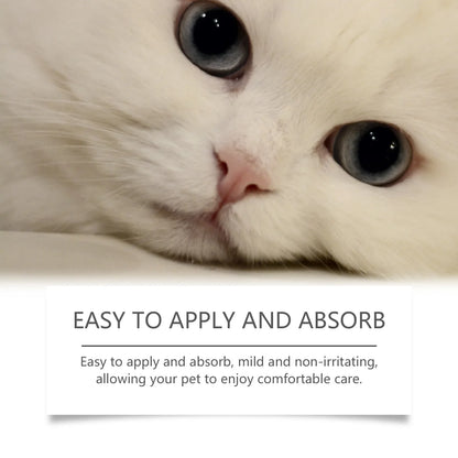 Pet Skin Care Cream Itchy Relief Anti Mite Cat Extracorporeal Deworming Soothing Allergic Repair Irritated Skin Dog Flea Killer