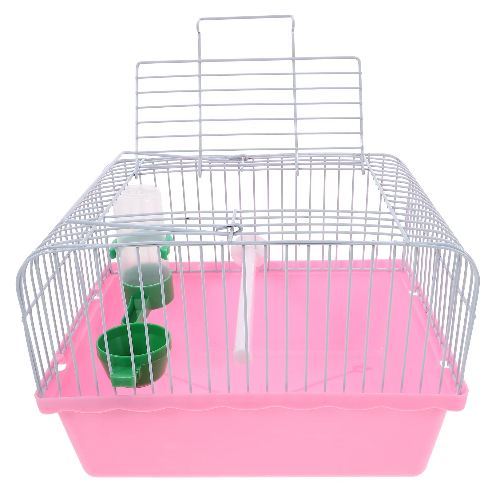 Portable Birdcage Travel Carrier for Parrots Parakeets Conure Small Pet Carrier Cage Handle Foldable Breathable Outdoor Multi