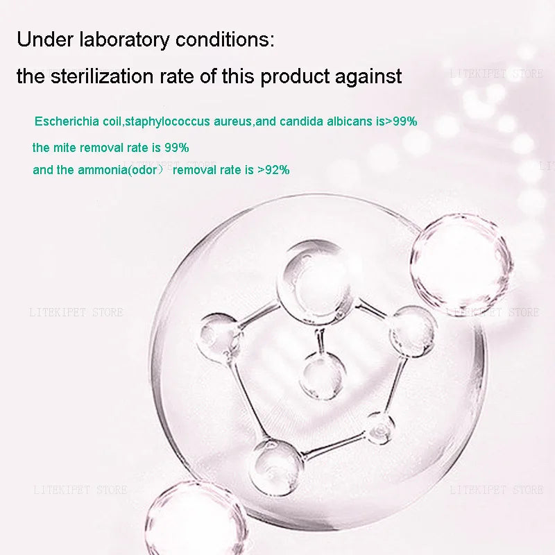 Purification Concentrated Liquid Smart Automatic Self Clean Sterilization Deodorant for TONEPIE Automatic Cat Litter Box